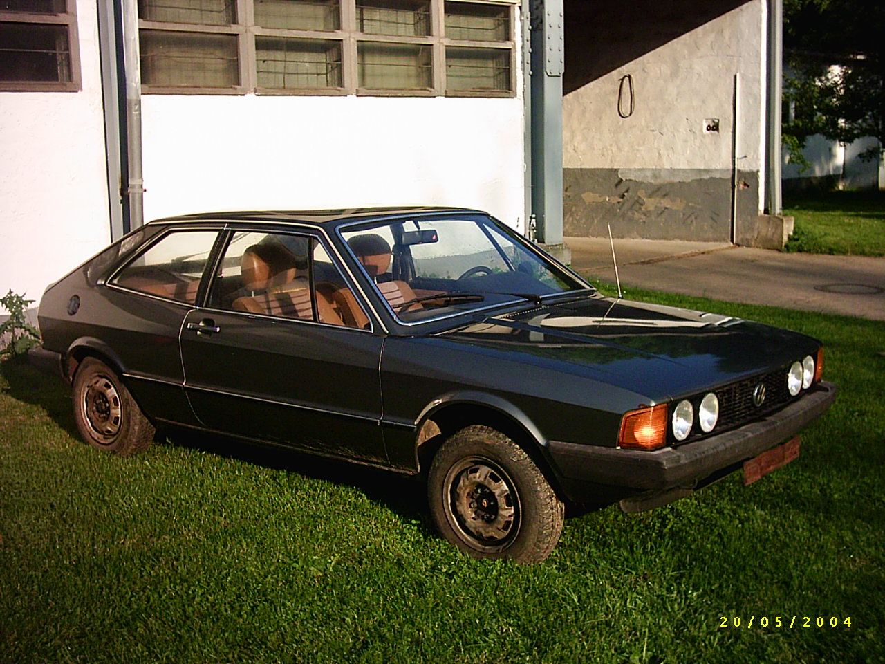 Brauner Scirocco, Baujahr 1980