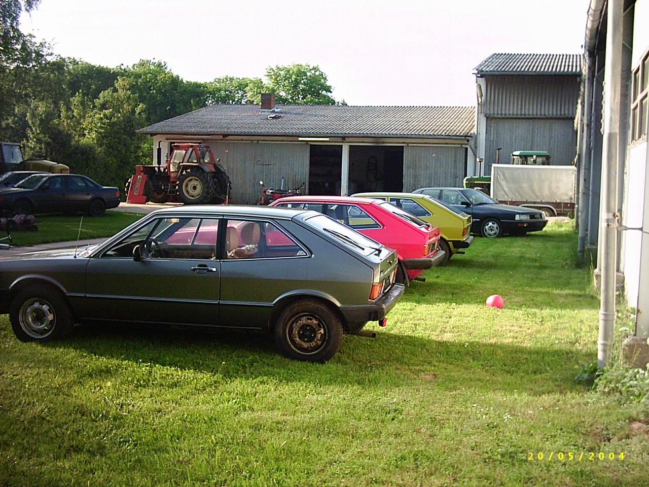 Brauner Scirocco, Baujahr 1980