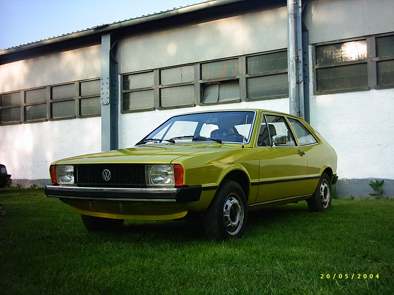 Gelber Scirocco, Baujahr 1974